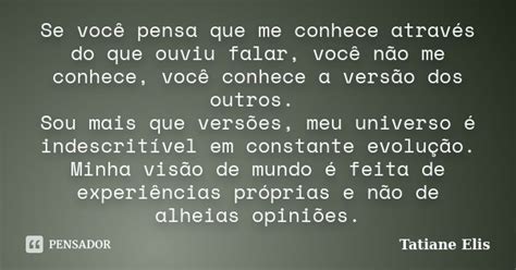 VOCÊ PENSA QUE ME CONHECE .